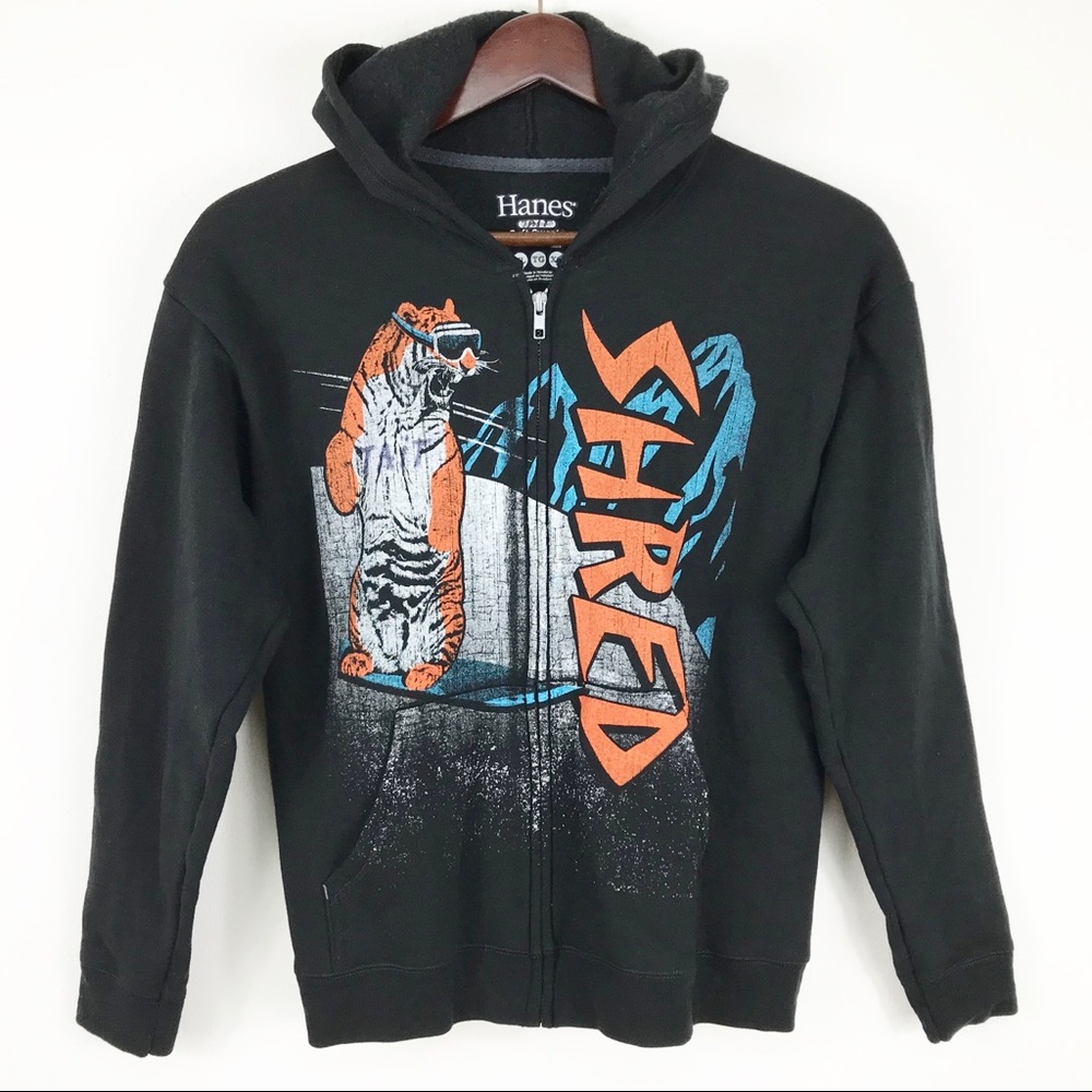 🏦SOLD🏦-Boys Hanes Hoodie Zipper Jacket (156)